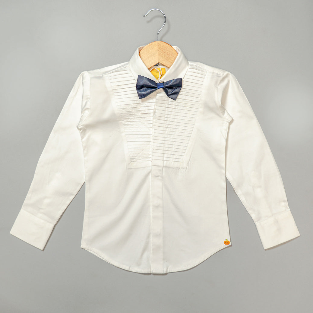 Solid Party Wear Shirt for Boys