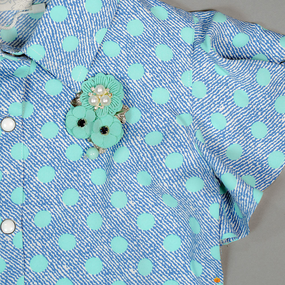 Stylish Skirt And Top For Kids
