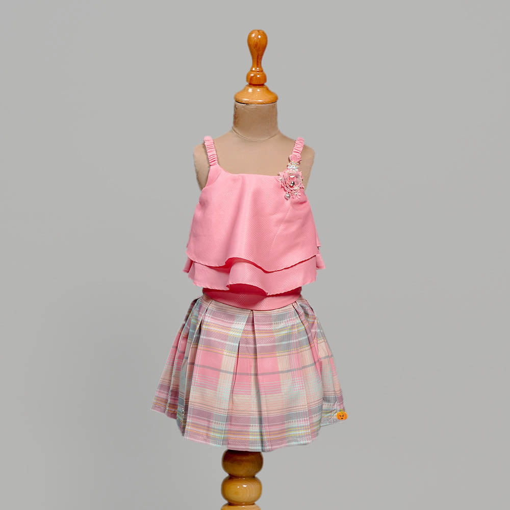  Beautiful Skirt And Top For Kids