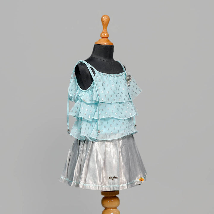 Pretty Skirt And Top For Kids