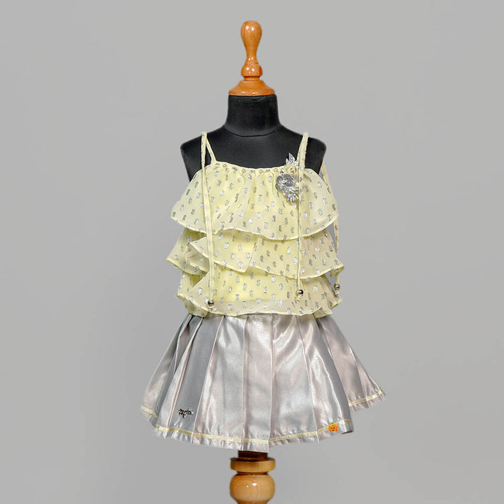 Pretty Skirt And Top For Kids