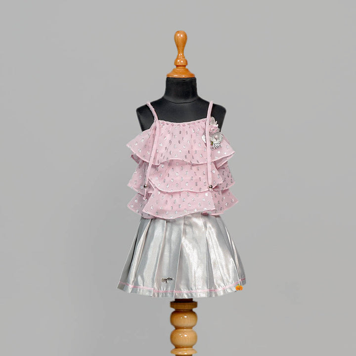 Pretty Skirt And Top For Kids