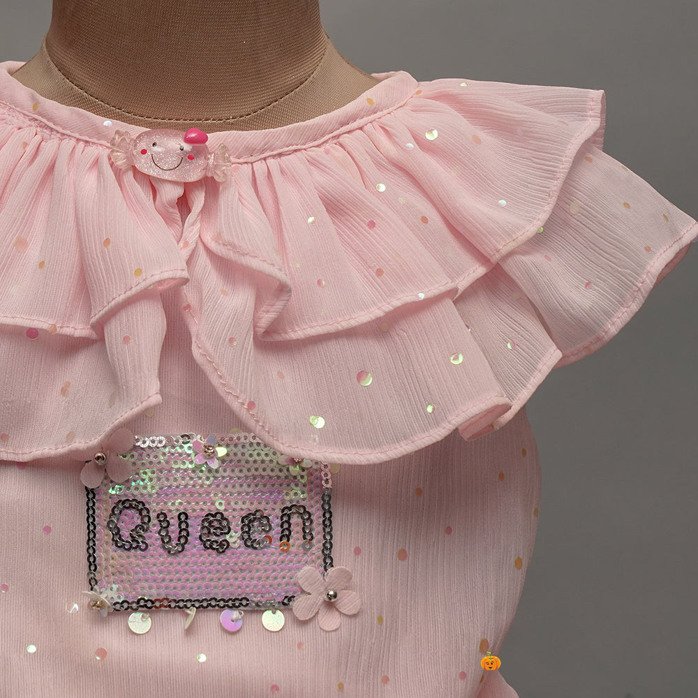 pretty skirt and top for kids