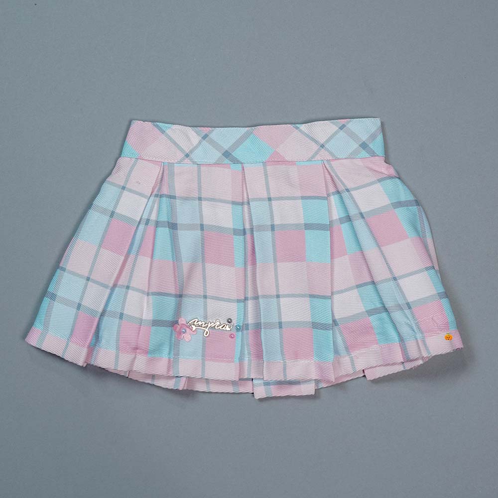 stylish skirt and top for kids 