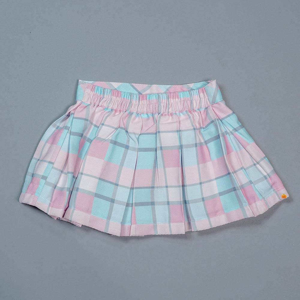 stylish skirt and top for kids 