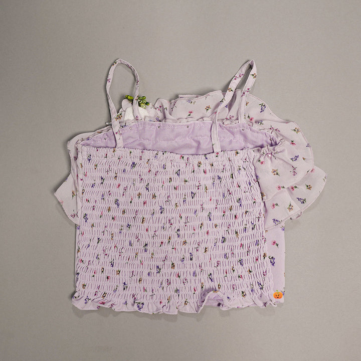 Skirt And Top For Kids With Beautiful Designs