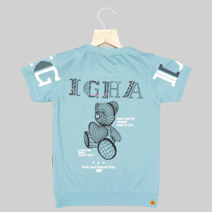Half Sleeves T-shirt for Boys Side View