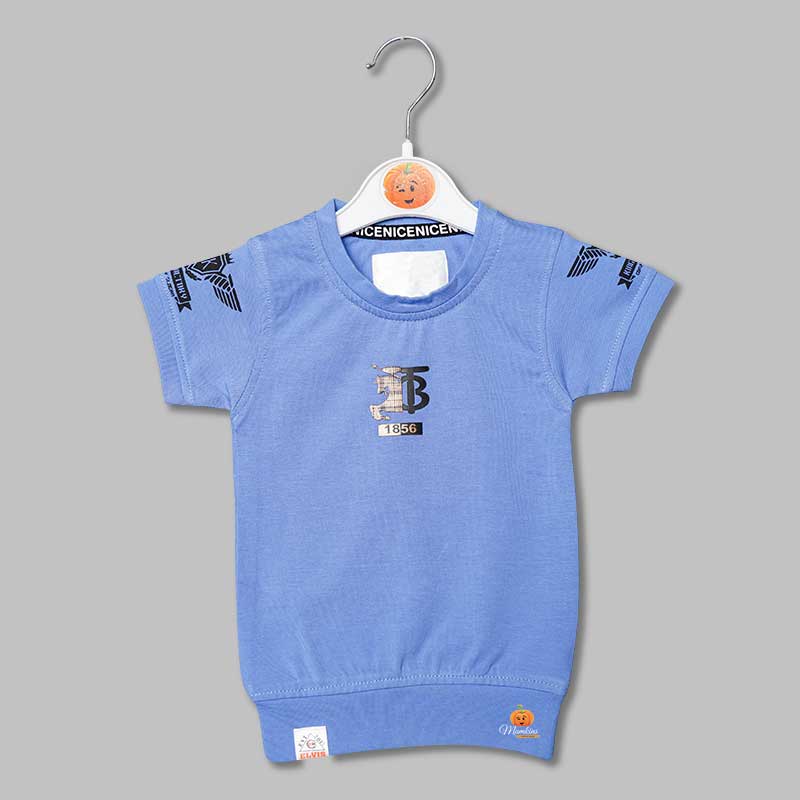 Solid Designer T-Shirts for Boys Front View