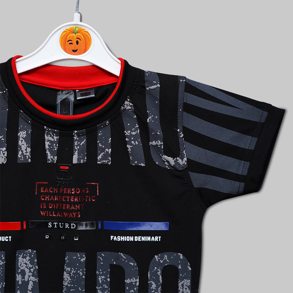 Stylish Short Sleeves T-Shirt For Kids