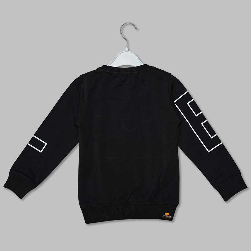 Full Sleeves Calligraphy T-shirt for Boys Back View