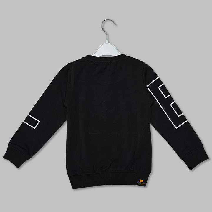 Full Sleeves Calligraphy T-shirt for Boys Back View