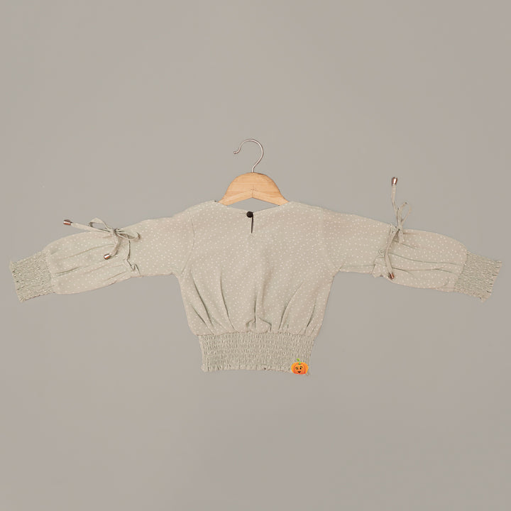 Full Sleeves Topper for Girl Kids Back View