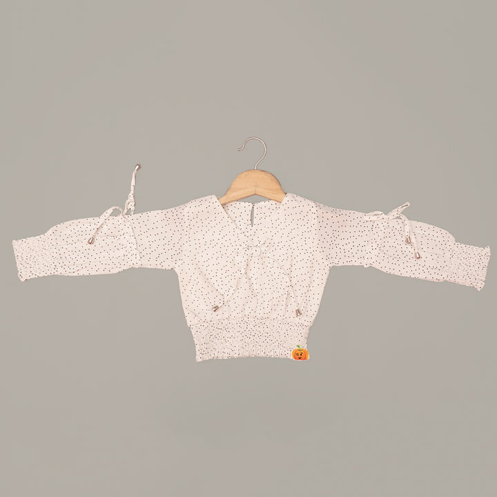 Full Sleeves Topper for Girl Kids Front View