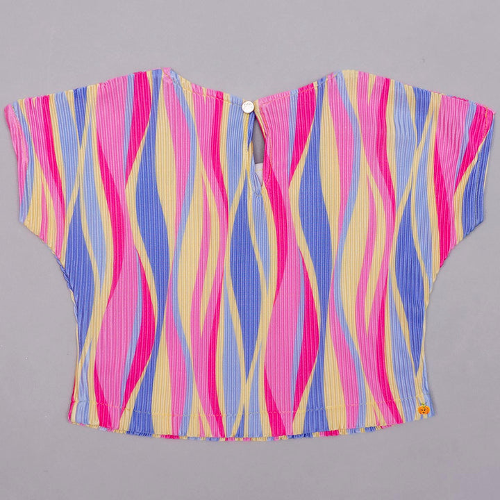 Rani & Peach Summer Top for Girls Back View
