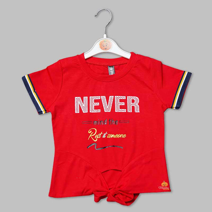 Top for Girls and Kids Front View