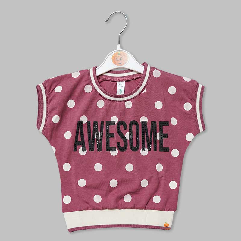  Top for Girls and Kids Front View