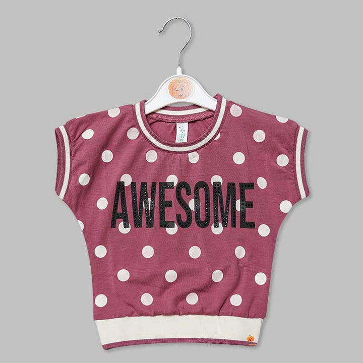  Top for Girls and Kids Front View