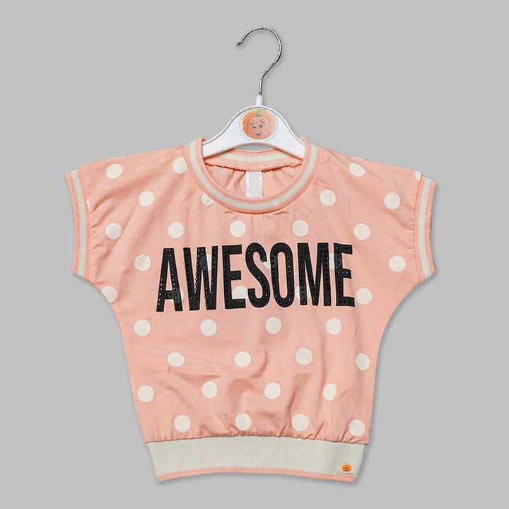 Top for Girls and Kids Front View