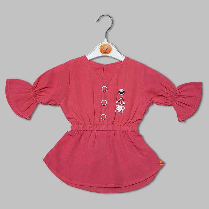 Half Sleeves Top for Kid Girls
