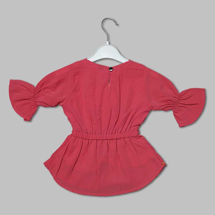 Half Sleeves Top for Kid Girls