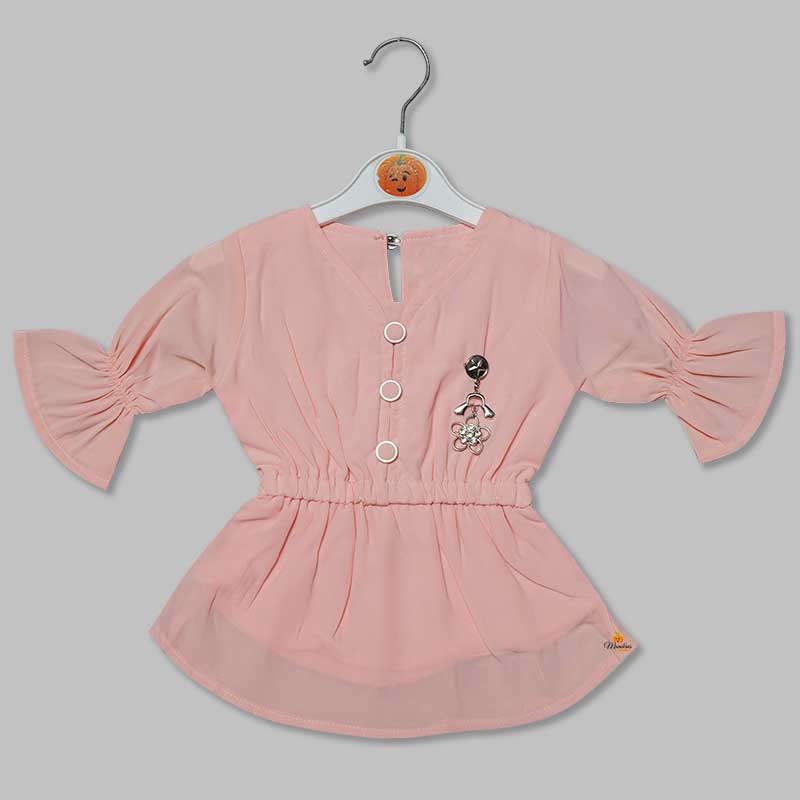 Half Sleeves Top for Kid Girls
