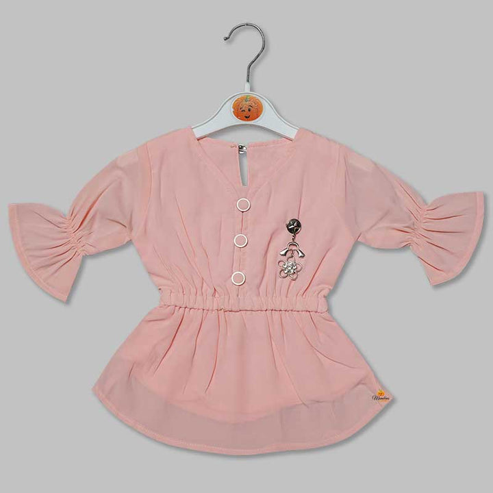 Half Sleeves Top for Kid Girls