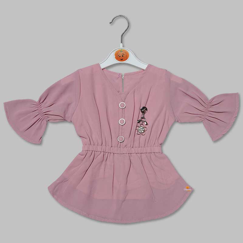 Half Sleeves Top for Kid Girls