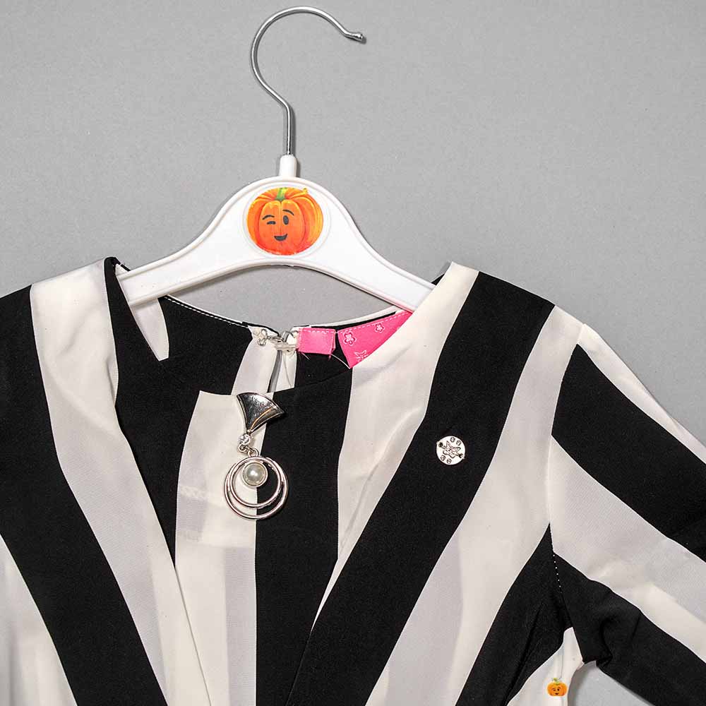Beautiful Striped Top for Kid Girls Close Up View