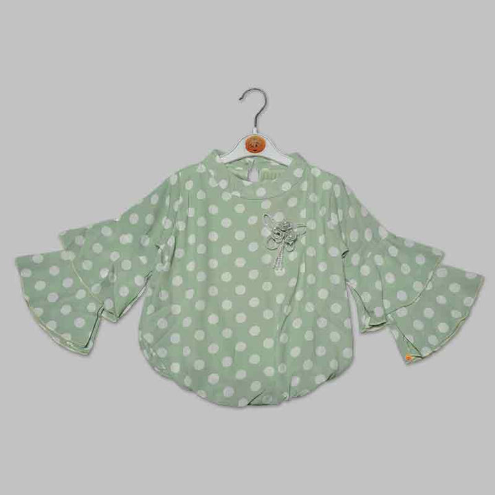 Polka Dot Top for Kid Girls