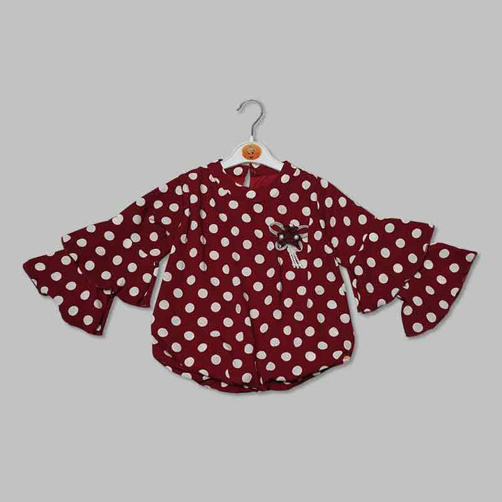 Polka Dot Top for Kid Girls