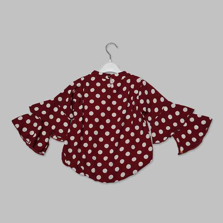 Polka Dot Top for Kid Girls