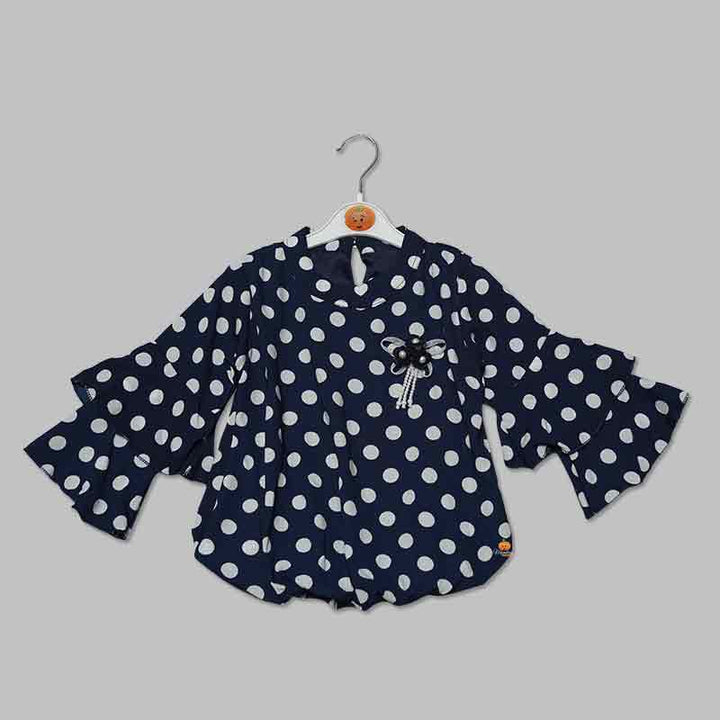Polka Dot Top for Kid Girls