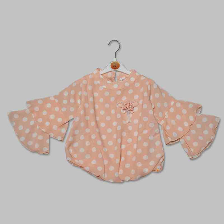 Polka Dot Top for Kid Girls