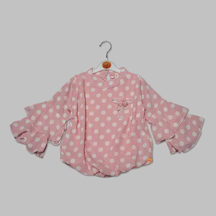 Polka Dot Top for Kid Girls