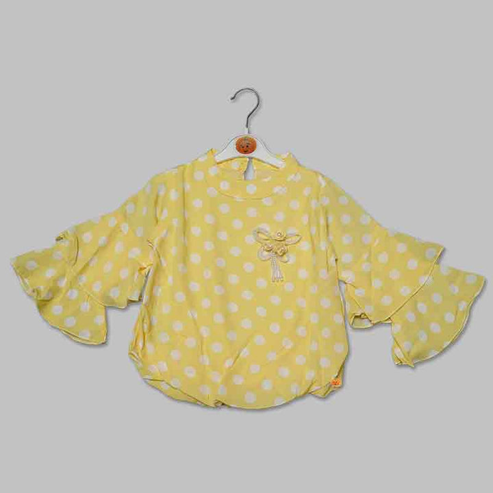 Polka Dot Top for Kid Girls