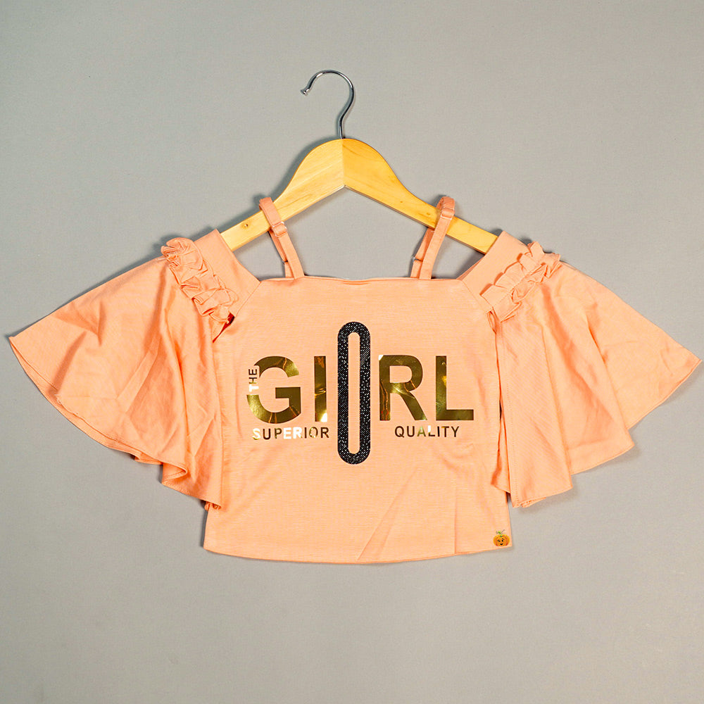 Off Shoulder Top For Kids