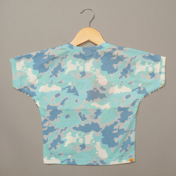 Half Sleeves Stylish Girls Top