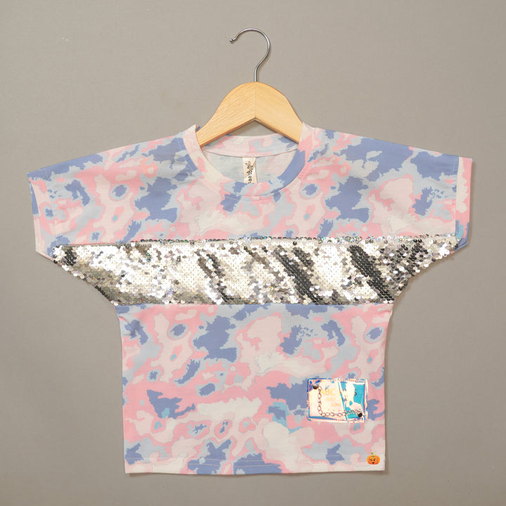 Half Sleeves Stylish Girls Top