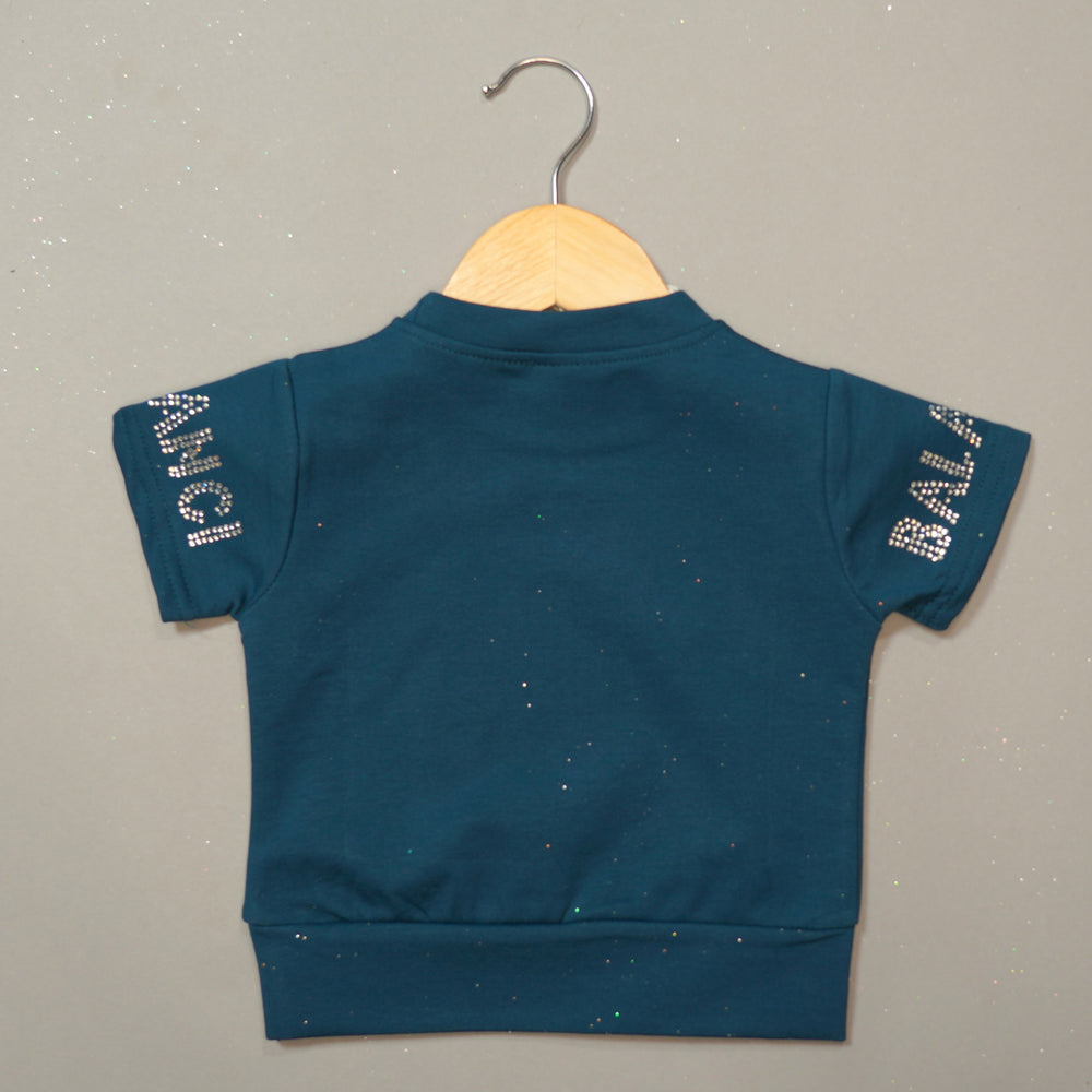Typography Print Top For Kids