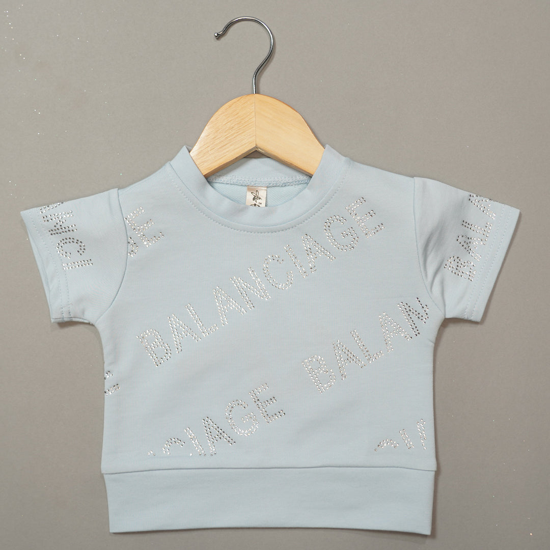 Typography Print Top For Kids