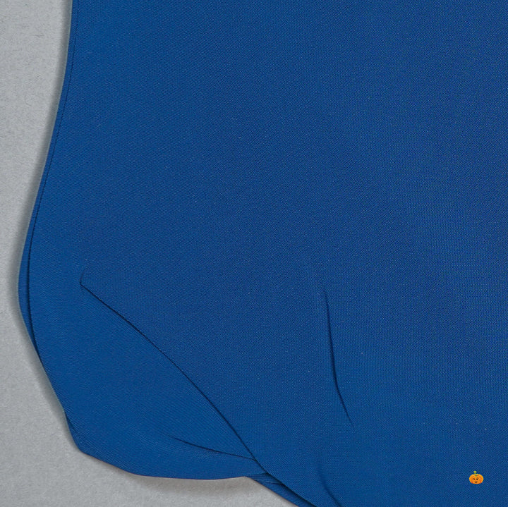 Beautiful Flare Sleeves Top for Kids Close Up View
