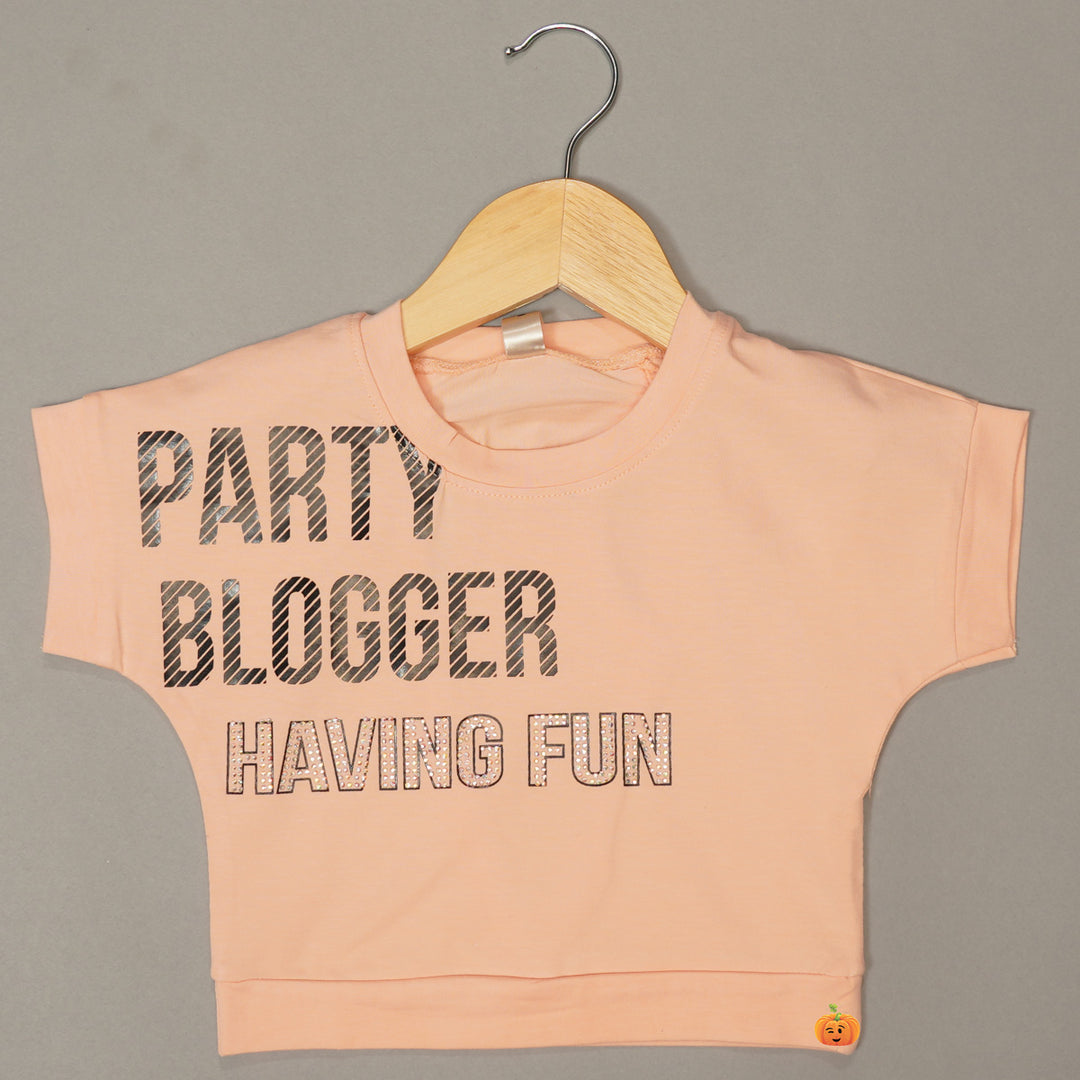Half Sleeves Top For Kids