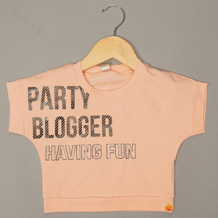 Half Sleeves Top For Kids