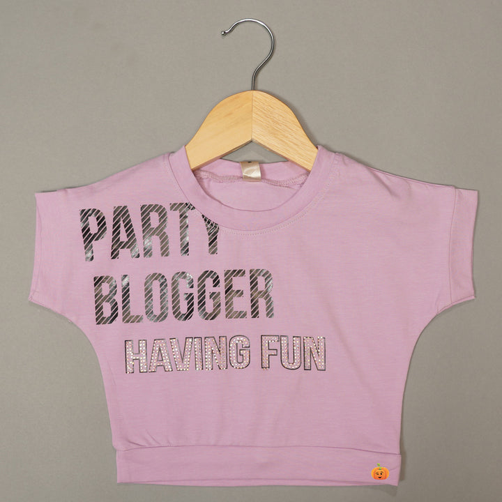 Half Sleeves Top For Kids