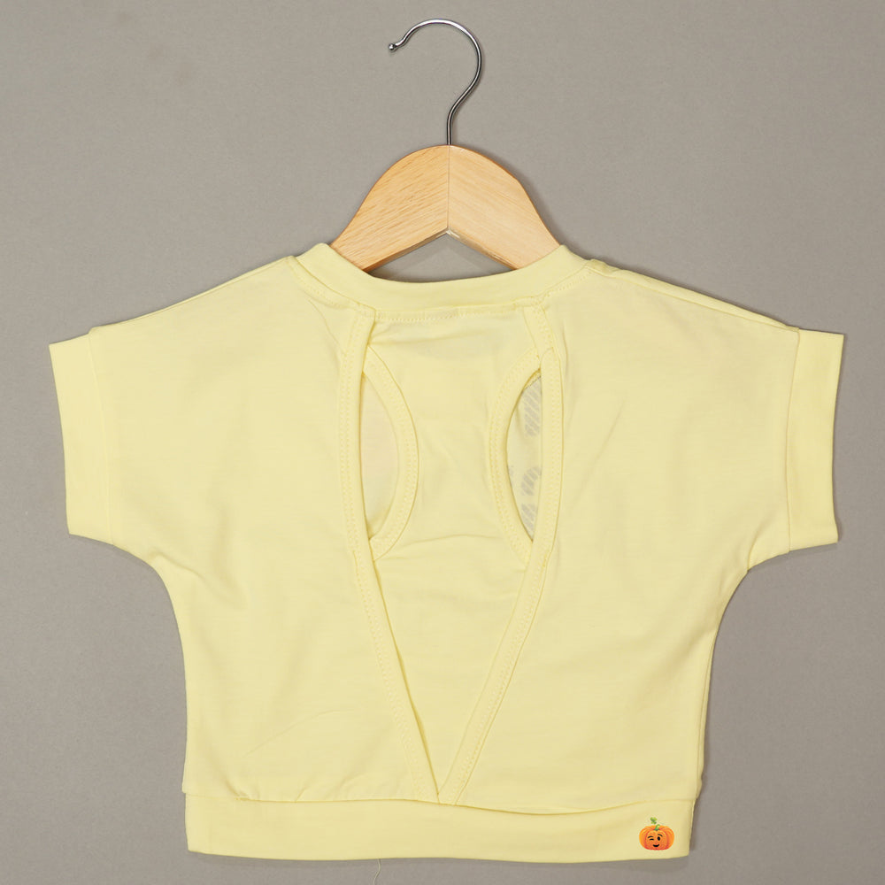Half Sleeves Top For Kids