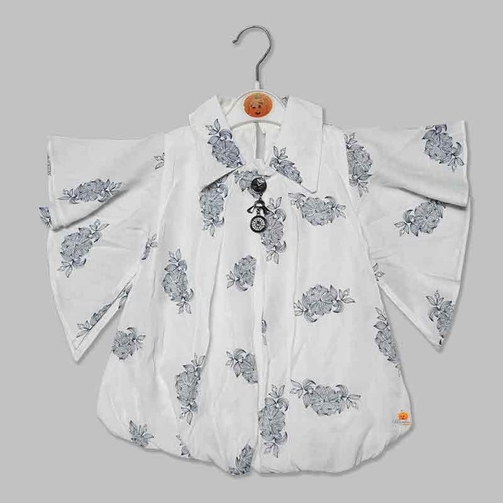 Top for Kid Girls with Flower Print