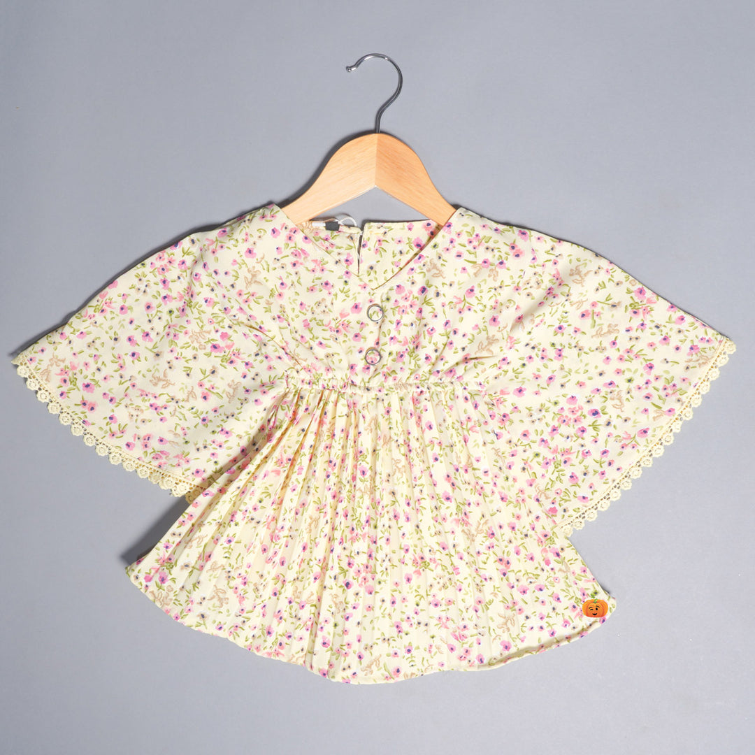 Floral Patterns Tops for Kids And Girls