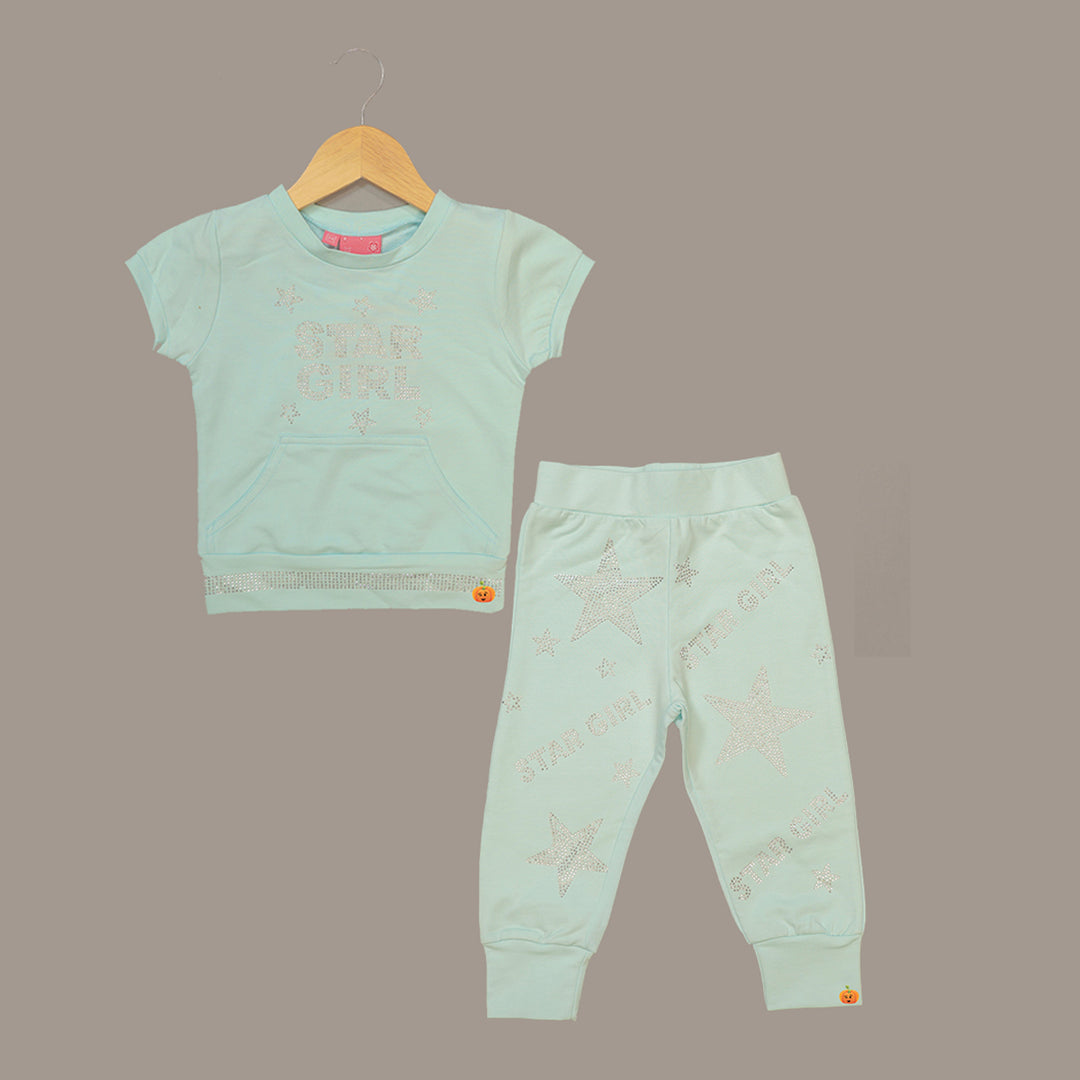 Pink Color Western Wear For Kids