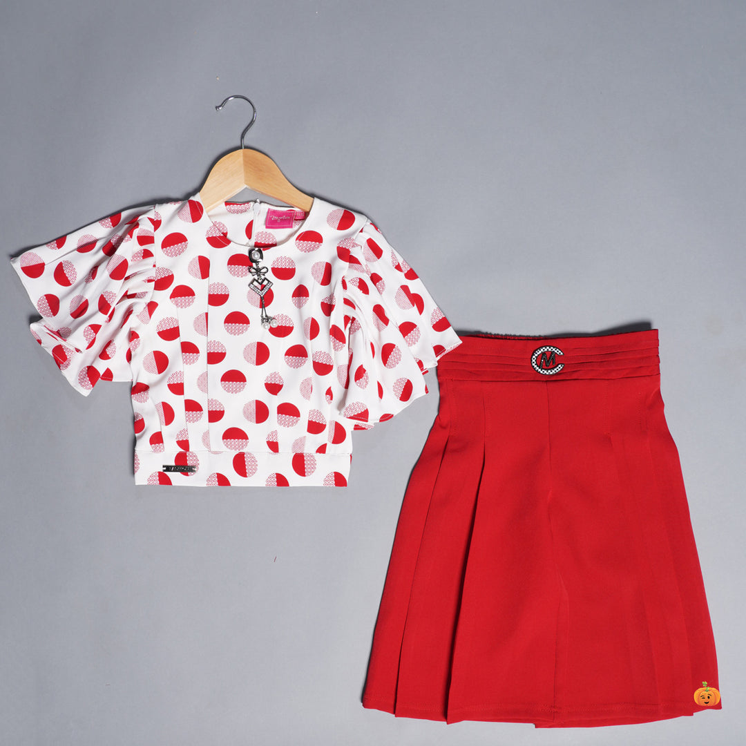 Polka Dots Western Dresses For Kids & Girls