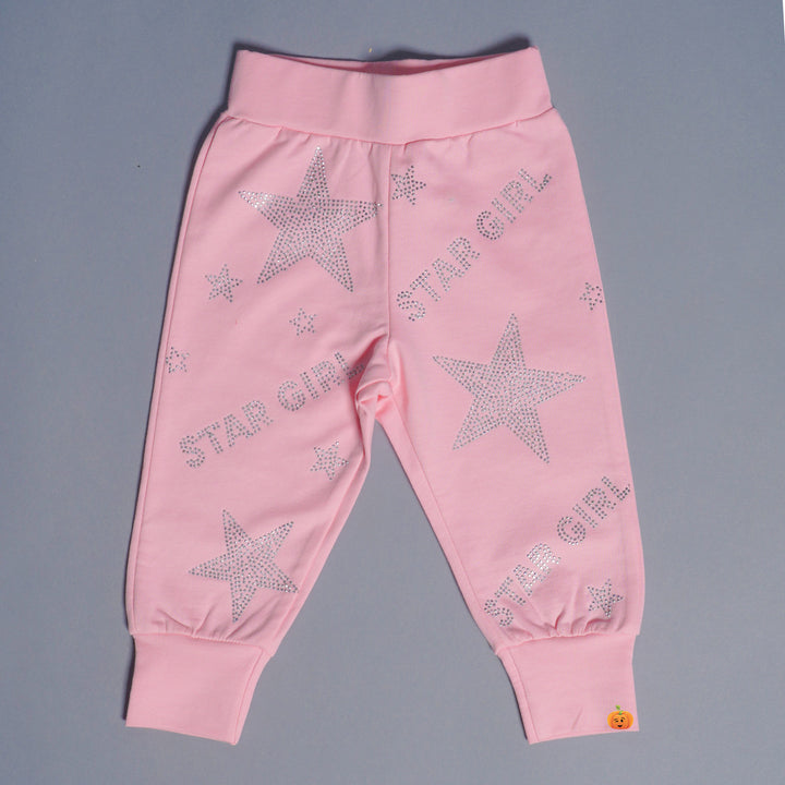 Pink Color Western Wear For Kids